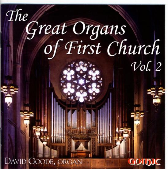 Great Organs Of First Church (The) Vol.2