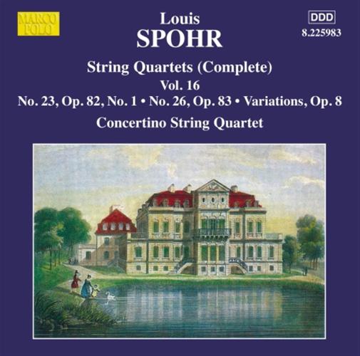 String Quartets, Volume 16