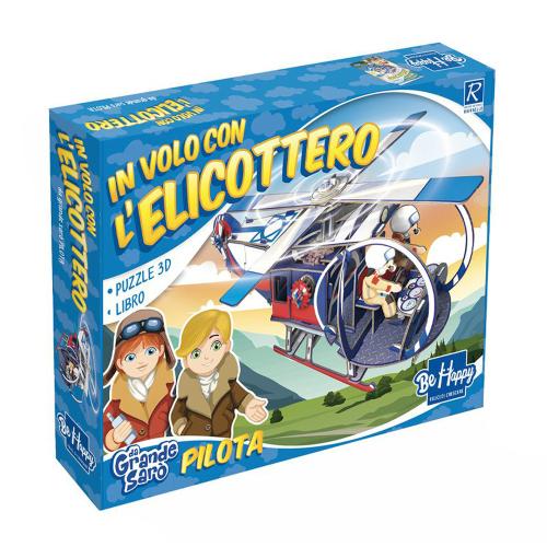 In Volo Con L'elicottero. Da Grande Sar. Con Puzzle 3d