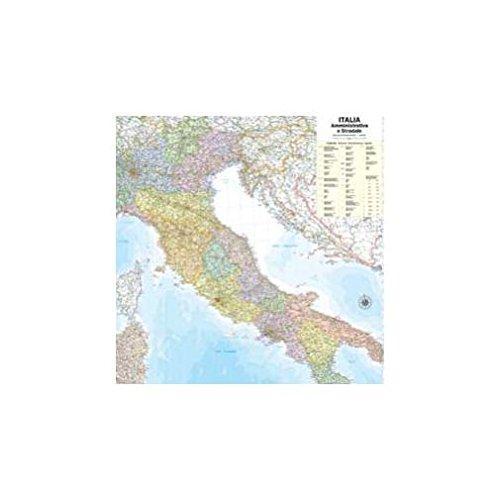 Italia amministrativa e stradale (carta grande)