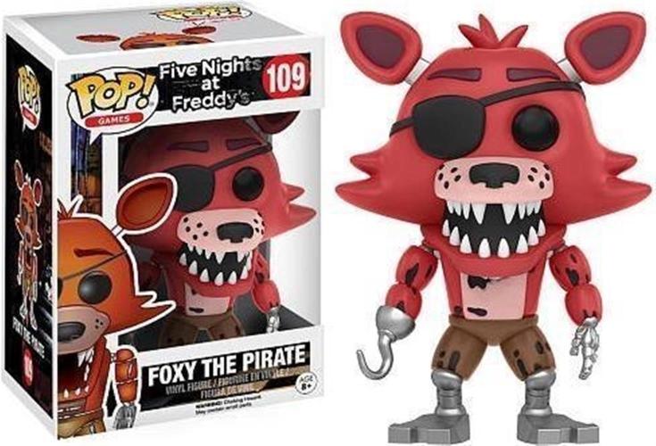 Five Nights At Freddy's: Funko Pop! Games - Foxy The Pirate (vinyl Figure 109)