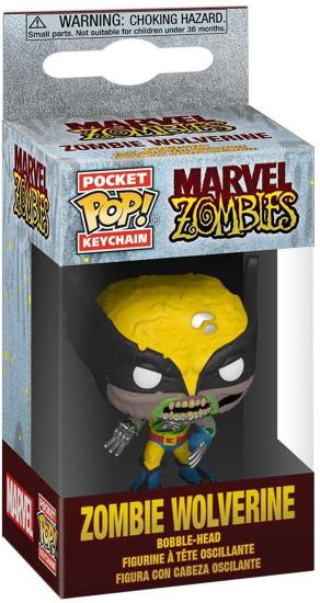 Marvel: Funko Pop! Keychain - Zombies - Zombie Wolverine (Portachiavi)