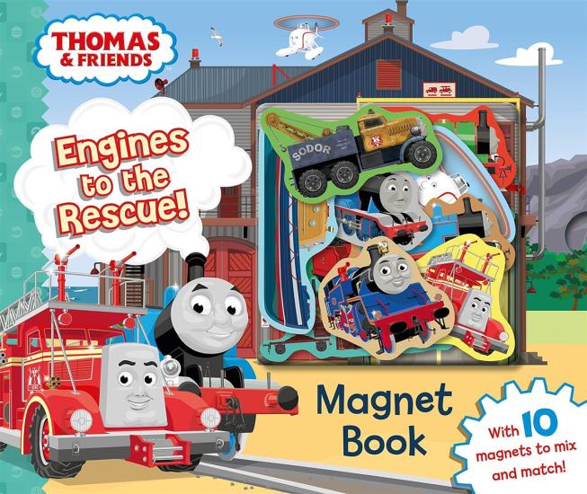 Thomas & Friends: Engines To The Rescue! Magnet Book [Edizione: Regno Unito]