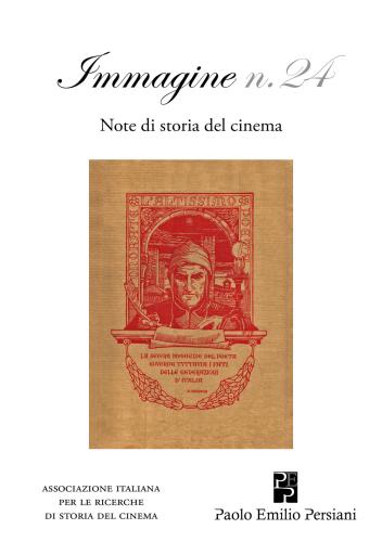 Immagine. Note Di Storia Del Cinema. Vol. 24