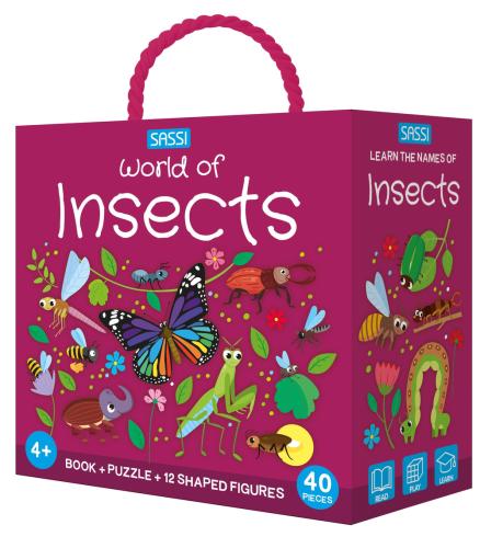 World Of Insects. Q-box. Ediz. A Colori. Con Puzzle
