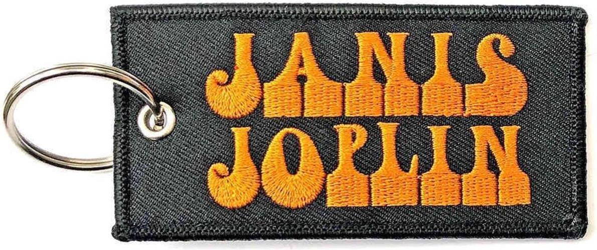 Janis Joplin: Logo (embroidered Patch) (portachiavi)