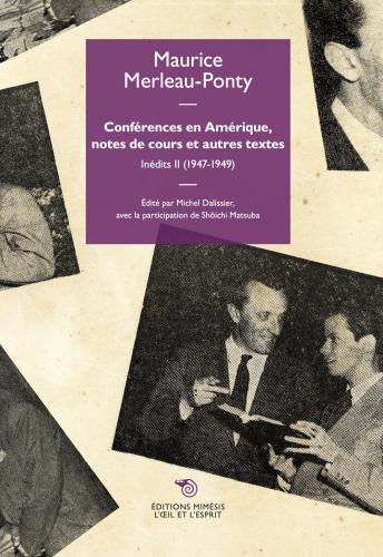 Conferences En Europe Et Premiers Cours A Lyon. Indits. Vol. 2