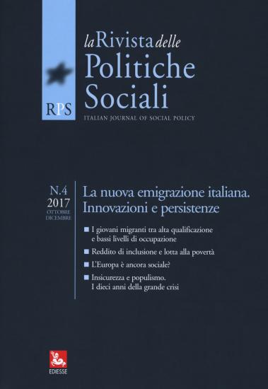 La rivista delle politiche sociali (2017). Vol. 4