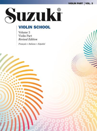 Suzuki violin school. Ediz. italiana, francese e spagnola. Vol. 3