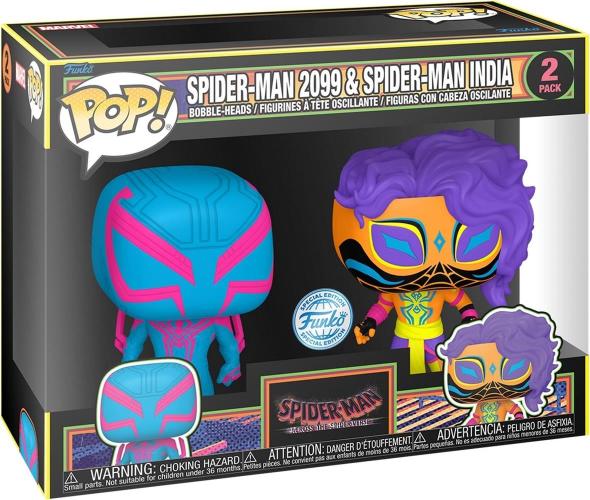 Marvel: Funko Pop! - Spider-man Across The Spiderverse - Pop 3/5 2-pack (blklt)