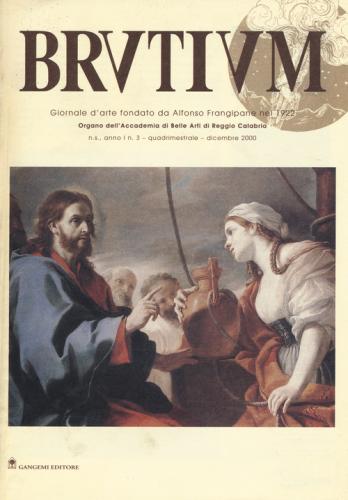 Brutium. Rivista Quadrimestrale D'arte (2001). Vol. 3