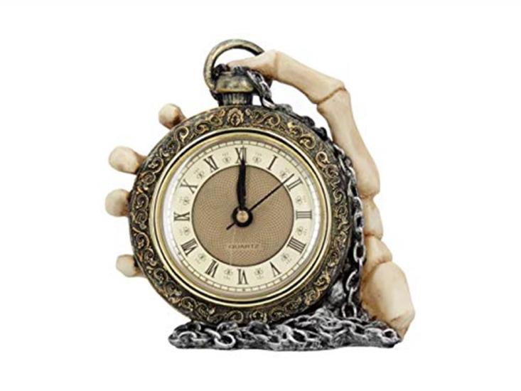 Skeleton Hand Clock