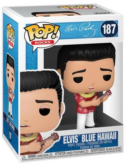 Elvis Presley: Funko Pop! Rocks - Elvis Blue Hawaii (Vinyl Figure 187)