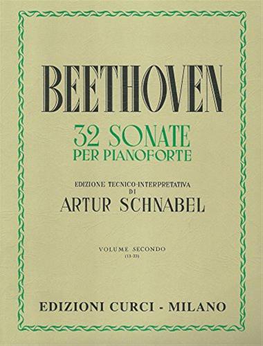 32 Sonate Per Pianoforte. Sonate 13-23. Spartito. Vol. 2