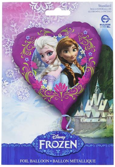 Disney: Frozen - Palloncino Mylar Cuore 45 Cm