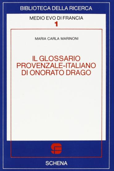 Il glossario provenzale-italiano di Onorato Drago
