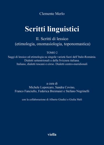 Scritti Linguistici. Vol. 2-2