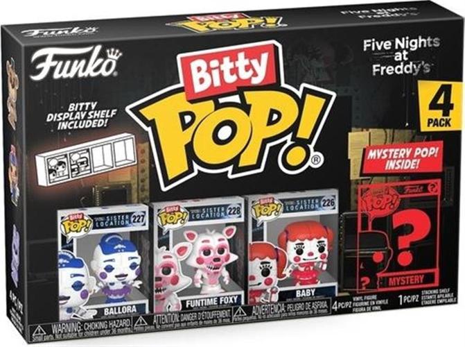 Five Nights At Freddy's: Funko Bitty Pop! -  4 Pack Vol.1