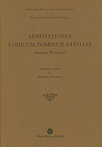 Adnotationes Codicum Domini Iustiniani (summa Perusina)
