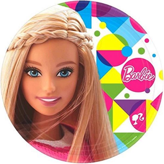 Barbie Sparkle - 8 Piatti 23 Cm