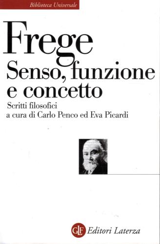 Senso, Funzione E Concetto. Scritti Filosofici 1891-1897