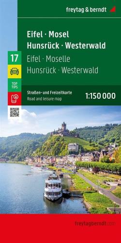Eifel, Mosel, Hunsrck, Westerwald 1:150.000