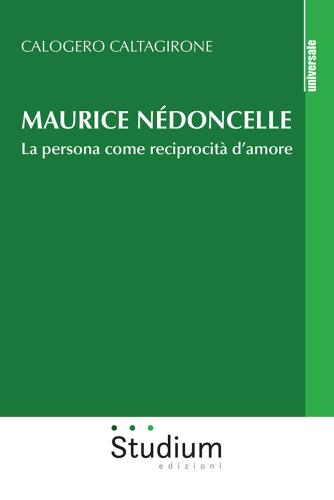 Maurice Ndoncelle. La Persona Come Reciprocit D'amore
