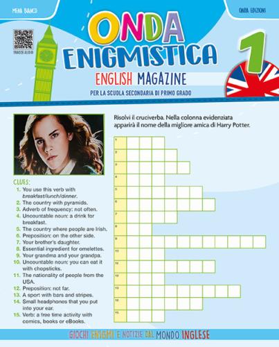 Onda Enigmistica. 1 English Magazine Per La Scuola Media. Con Espansione Online. Vol. 1