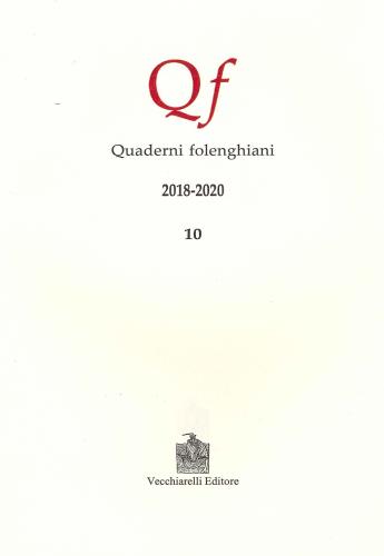 Quaderni Folenghiani (2018-2020). Vol. 10