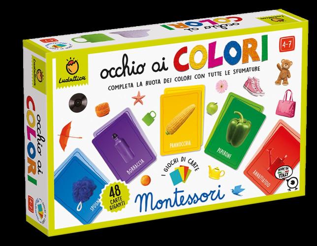 Giochi Montessori. I Colori