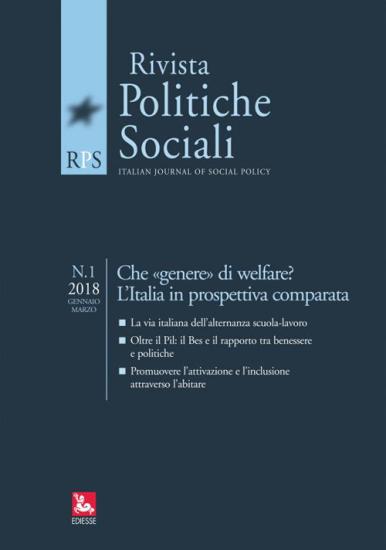 La rivista delle politiche sociali (2018). Vol. 1