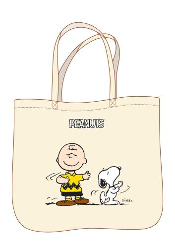 Peanuts. Snoopy E Charlie. Shopper Classic