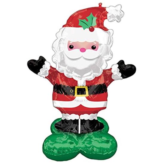 Anagram: Ci: Airloonz Large Christmas Santa P71 Qn. Pallone Foil Airloonz Christmas Santa 101 X 114 Cm