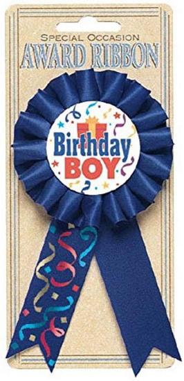 Amscan: Award Ribbon Birthday Boy 15.2Cm