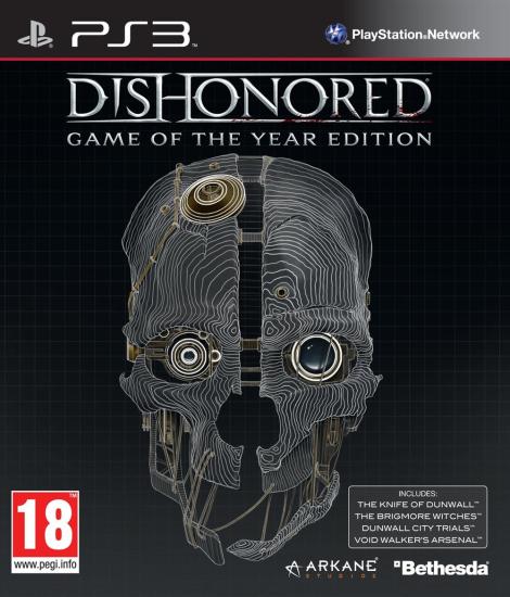Playstation 3: Dishonored: Game Of The Year Edition