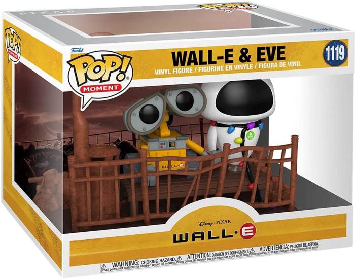 Disney: Funko Pop! Moment - Wall-E - Wall-E & Eve (Vinyl Figure 1119)