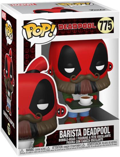 Marvel: Funko Pop! - Deadpool 30Th - Barista Deadpool (Bobble Head) (Vinyl Figure 775)