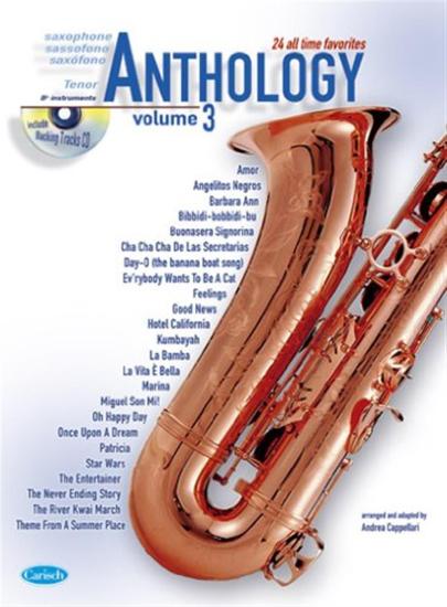 Anthology tenor sax. Vol. 3. Con CD Audio