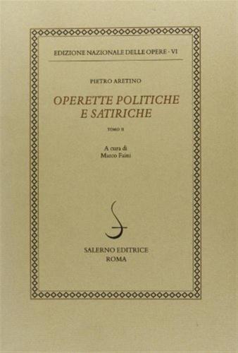 Operette Politiche E Satiriche. Vol. 6-2