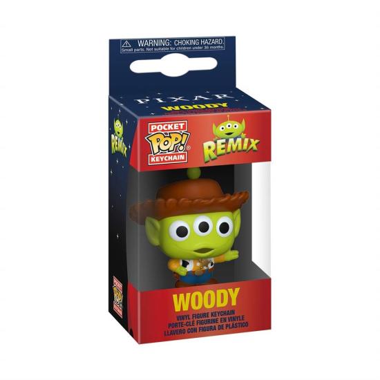 Disney: Funko Pop! Keychain - Pixar Alien Remix - Woody