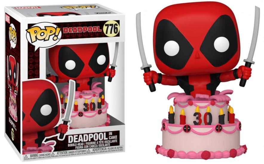 Marvel: Funko Pop! - Deadpool 30Th - Deadpool In Cake (Vinyl Figure 776)