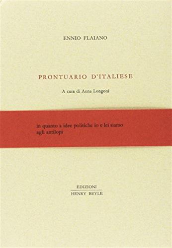 Prontuario D'italiese