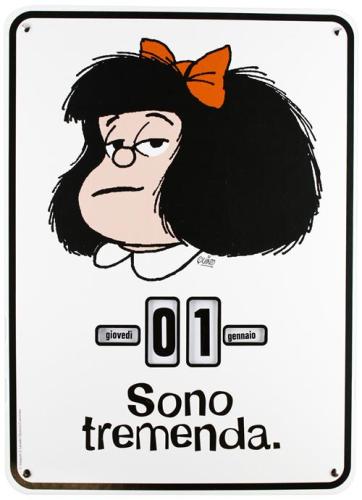 Mafalda. Sono Tremenda. Calendario Perpetuo