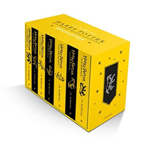 Harry Potter Hufflepuff House Editions Paperback Box Set: J.k. Rowling - Paperback Box Set: 1-7