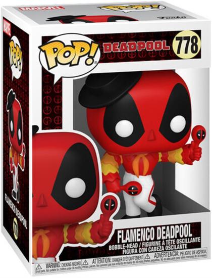Marvel: Funko Pop! - Deadpool 30Th - Flamenco Deadpool (Bobble Head) (Vinyl Figure 778)