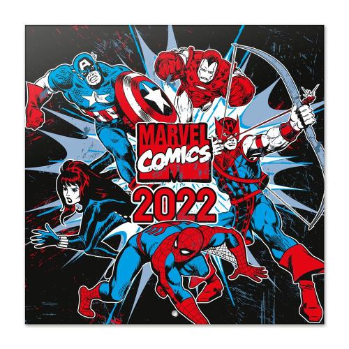 Marvel Comics Calendario 2022 30x30 Cm