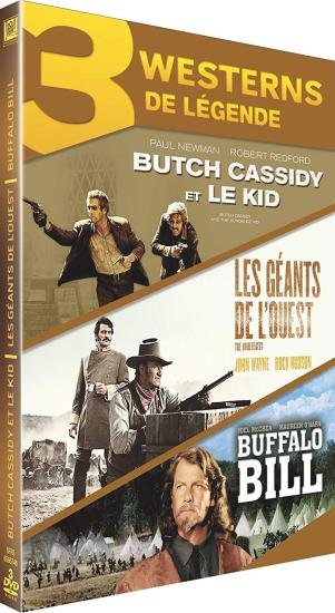 Butch Cassidy Et Le Kid/Les Geants De L Ouest/Buffalo Bill (3 Dvd) [Edizione: Francia]