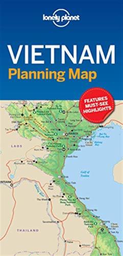 Lonely Planet Vietnam Planning Map [edizione: Regno Unito]