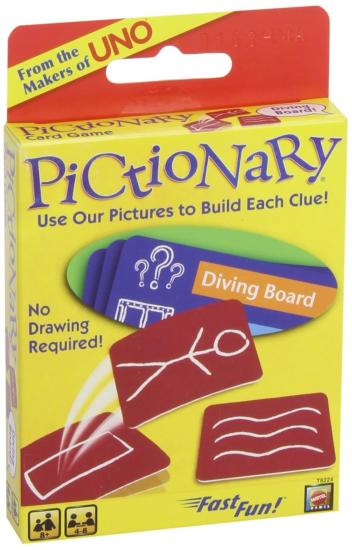 Pictionary Card Game  Toys