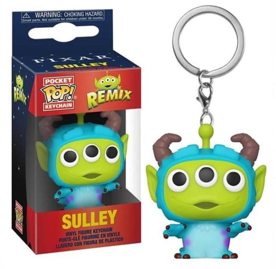 Disney: Funko Pop! Keychain - Pixar Alien Remix - Sully (Portachiavi) 